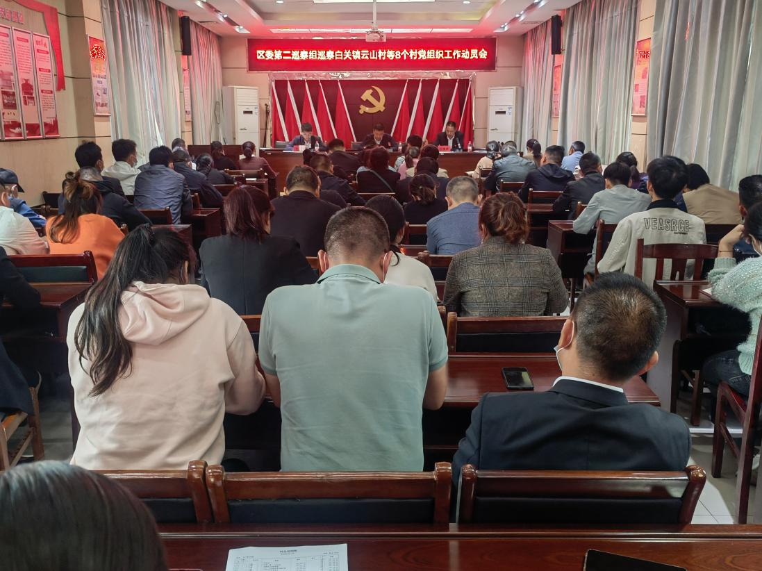 区委第二巡察组8个村