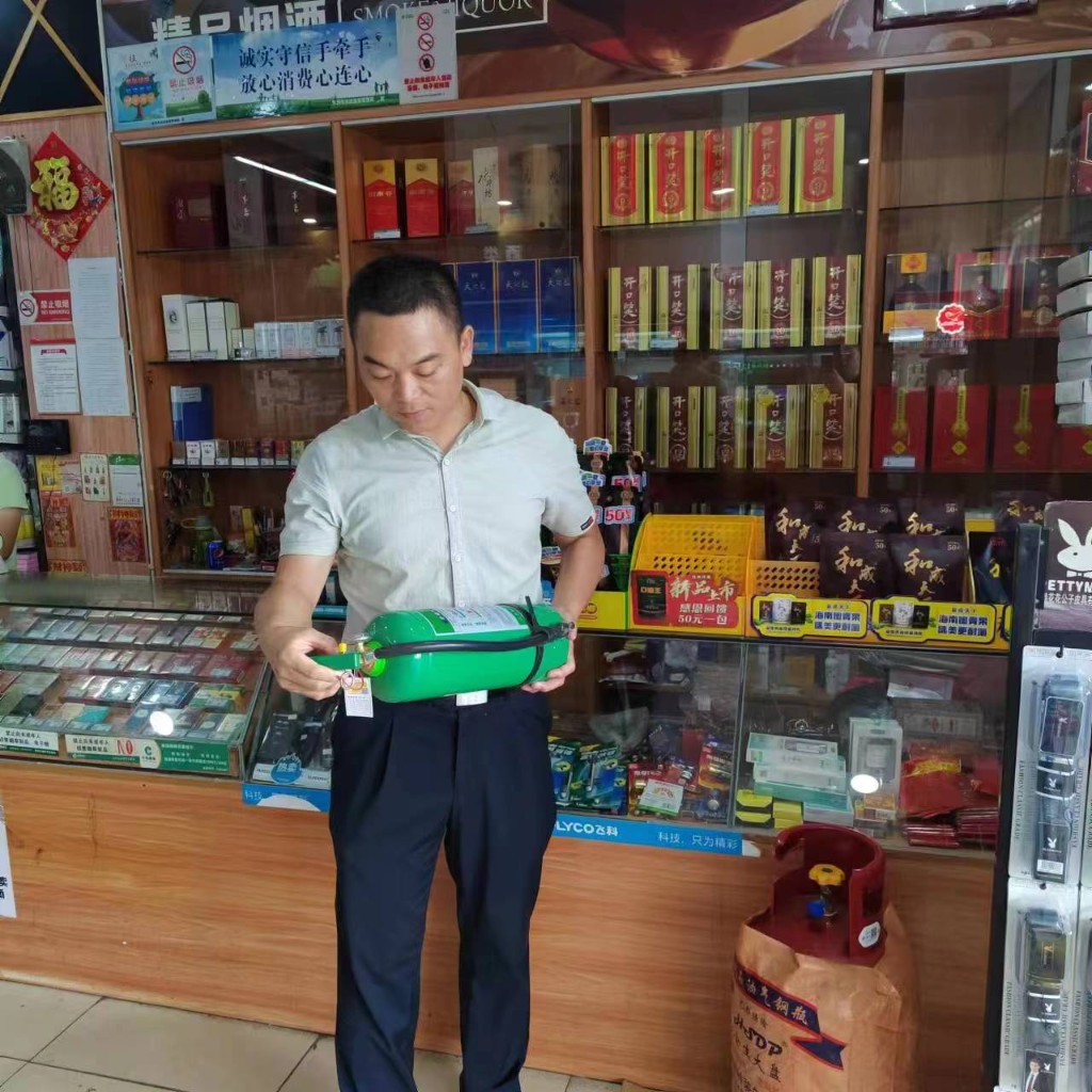 白关镇扎实开展辖区门面消防安全8.14