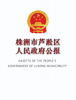 株洲市芦淞区人民政府公报